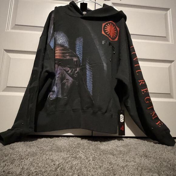 CIVIL REGIME Star Wars Kylo Ren Snow Shadows Hoodie XL RARE